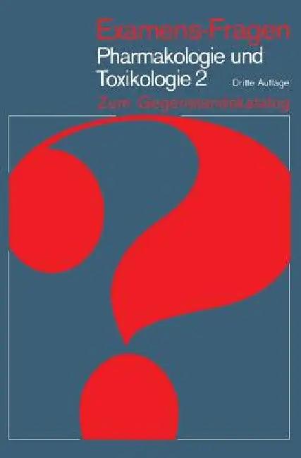 Pharmakologie Und Toxikologie (English, Hermann Bader)