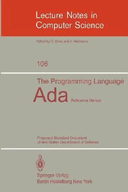 The Programming Language ADA (English, Kenneth A. Loparo | CII Honeywell Bull)