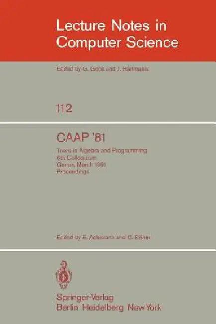 Caap '81 (English, E. Astesiano | C. Böhm)