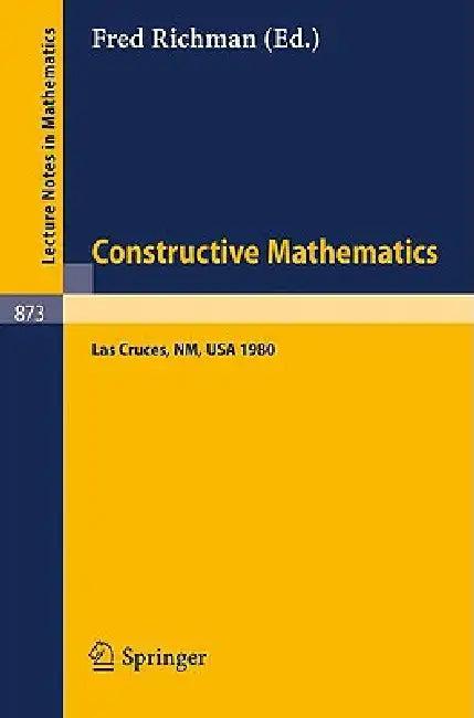 Constructive Mathematics (English, F. Richman)