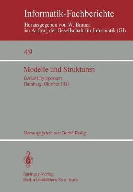 Modelle Und Strukturen (English, B. Radig)