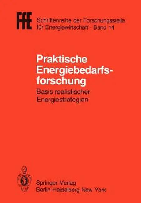 Praktische Energiebedarfsforschung (English, Helmut Schaefer)