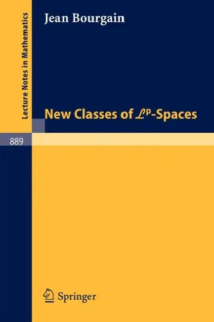 New Classes of Lp-Spaces (English, J. Bourgain)