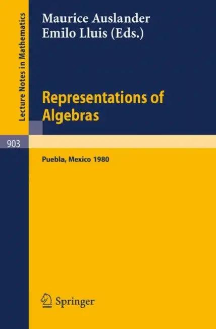 Representations of Algebras (English, M. Auslander | E. Lluis)