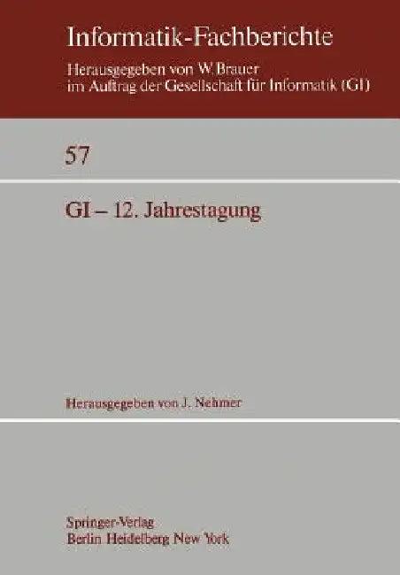 Gi-12. Jahrestagung (English, Jürgen Nehmer)