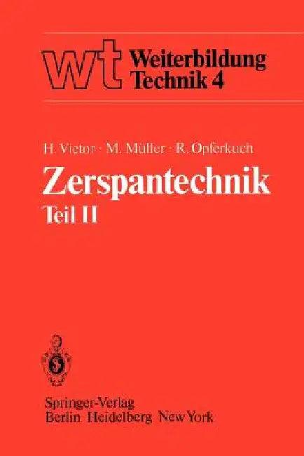 Zerspantechnik (English, H. Victor | M. Müller | R. Opferkuch)