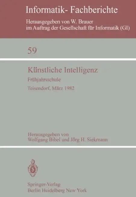 Künstliche Intelligenz (English, Wolfgang Bibel | Jörg Siekmann)