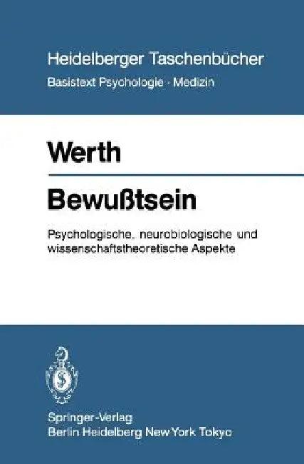 Bewußtsein (English, R. Werth)