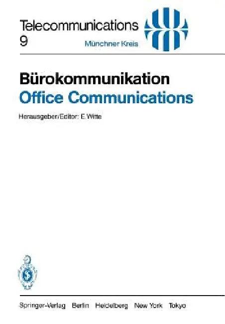 Bürokommunikation / Office Communications (English, E. Witte)