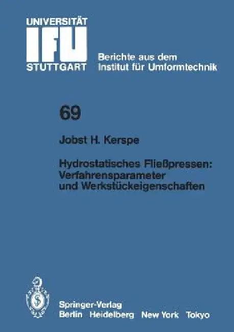 Hydrostatisches Fließpressen (English, Jobst-H Kerspe)