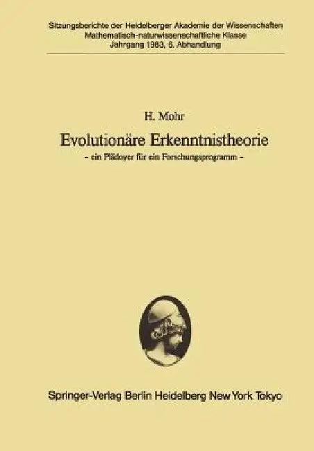 Evolutionäre Erkenntnistheorie (English, H. Mohr)