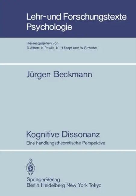 Kognitive Dissonanz (English, J. Beckmann)