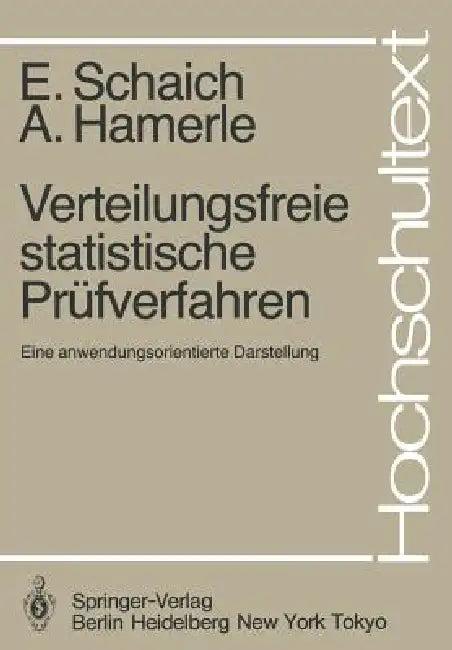 Verteilungsfreie Statistische Prüfverfahren (English, E. Schaich | A. Hamerle)