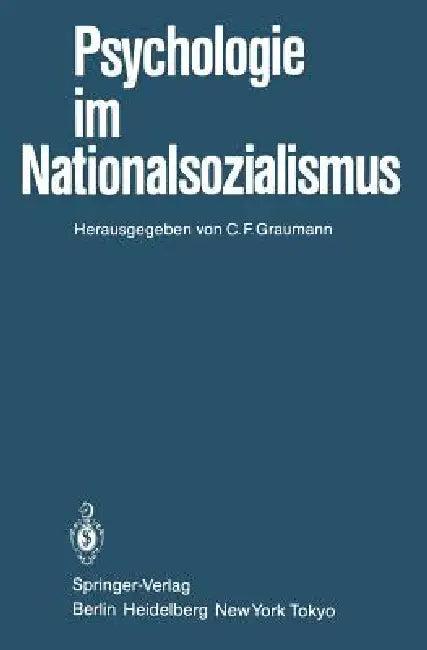 Psychologie Im Nationalsozialismus (English, C. F. Graumann)