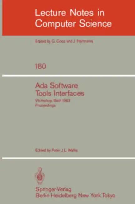 ADA Software Tools Interfaces (English, Peter J. L. Wallis)