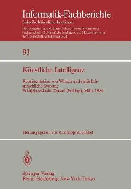 Künstliche Intelligenz (English, Christopher Habel)