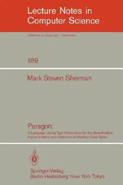 Paragon (English, Mark S. Sherman)