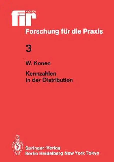 Kennzahlen in Der Distribution (English, Werner Konen)