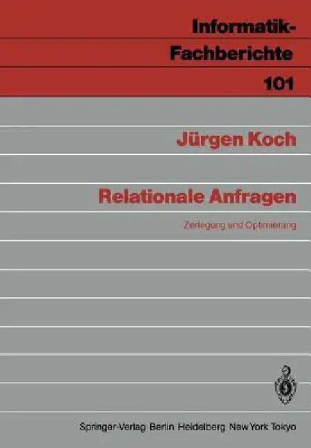 Relationale Anfragen (English, Jürgen Koch)