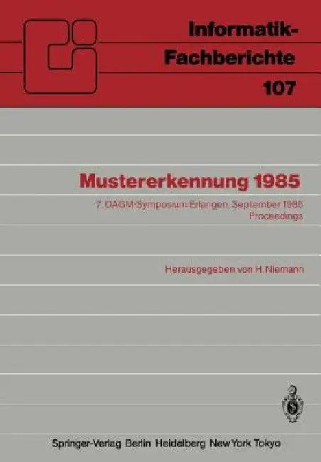Mustererkennung 1985 (English, H. Niemann)