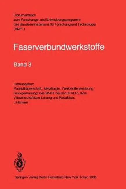 Faserverbundwerkstoffe (English, J. Hansen)