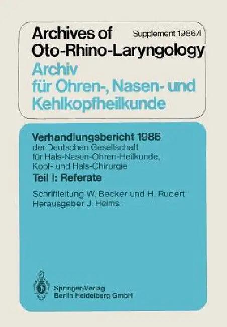Referate (English, W. Becker | H. Rudert)