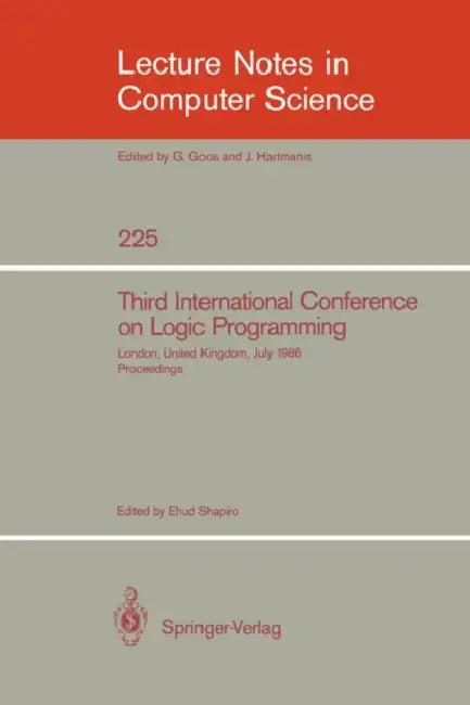 Third International Conference on Logic Programming (English, Ehud Shapiro)