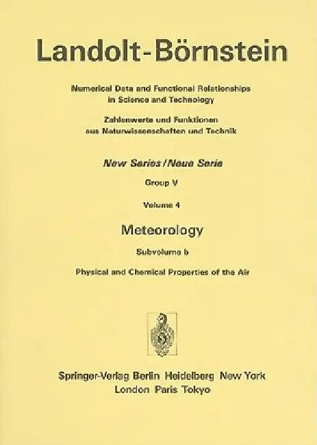 Meteorology (English, S. Bakan | H. Hinzpeter | H. Höller)