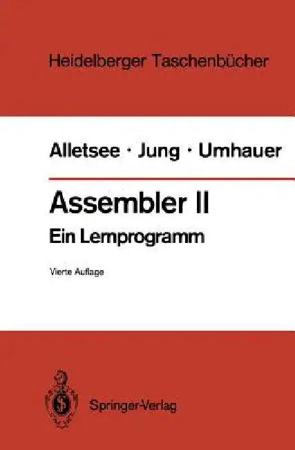 Assembler II (English, Rainer Alletsee | Konrad Zuse | Horst Jung)