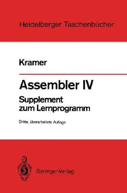 Assembler IV (English, Hasso Kramer)