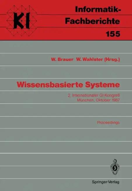 Wissensbasierte Systeme (English, Wilfried Brauer | W. Wahlster)
