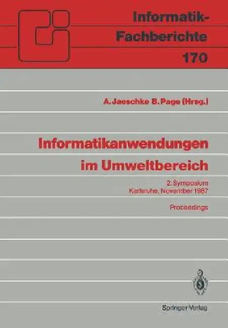 Informatikanwendungen Im Umweltbereich (English, A. Jaeschke | B. Page)