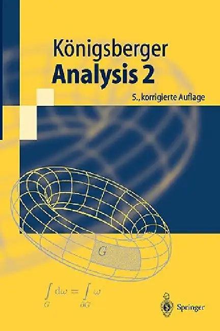 Analysis 2 (English, Konrad Königsberger)
