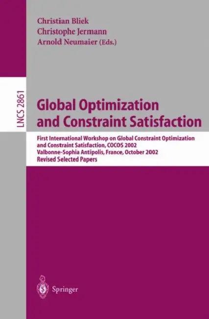 Global Optimization and Constraint Satisfaction (English, Christian Bliek | Christophe Jermann | Arnold Neumaier)