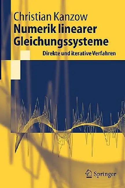 Numerik Linearer Gleichungssysteme (English, Christian Kanzow)