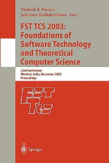 Fst Tcs 2003 (English, Paritosh K. Pandya | Jaikumar Radhakrishnan)
