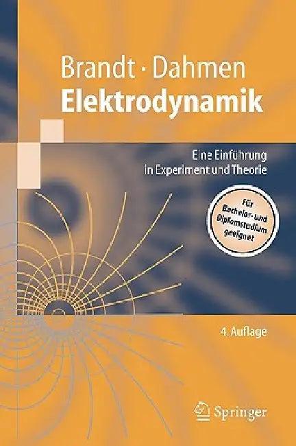 Elektrodynamik (English, Siegmund Brandt | Hans Dieter Dahmen)