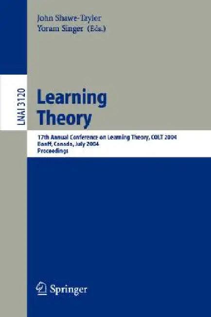 Learning Theory (English, John Shawe-Taylor | Yoram Singer)
