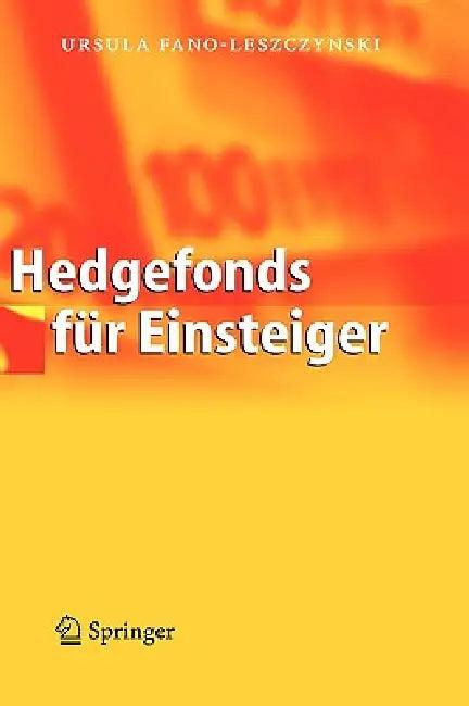 Hedgefonds Für Einsteiger (English, Ursula Radel-Leszczynski)