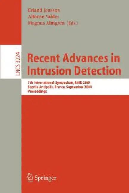 Recent Advances in Intrusion Detection (English, Erland Jonsson | Alfonso Valdes | Magnus Almgren)