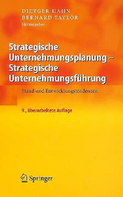 Strategische Unternehmungsplanung - Strategische Unternehmungsführung (English, Dietger Hahn | Bernard Taylor)