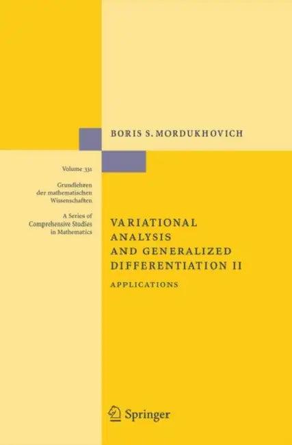 Variational Analysis and Generalized Differentiation II (English, Boris S. Mordukhovich)