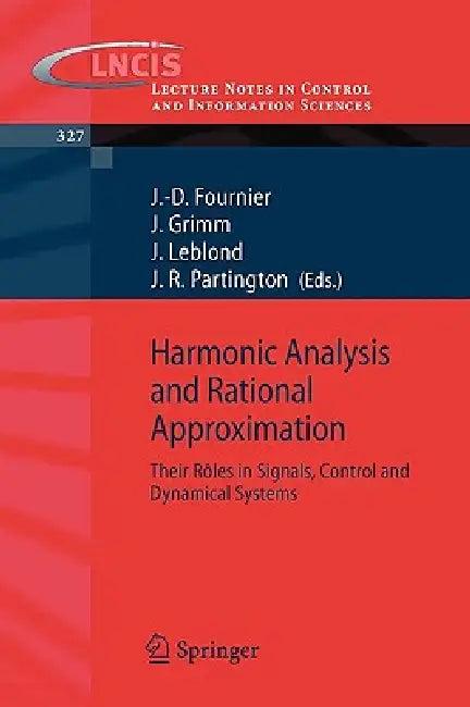 Harmonic Analysis and Rational Approximation (English, Jean-Daniel Fournier | Jose Grimm | Juliette Leblond)