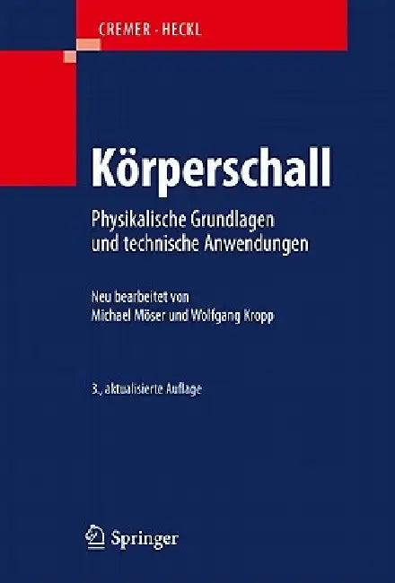 Körperschall (English, Michael Möser | Lothar Cremer | Wolfgang Kropp)