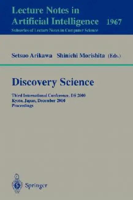 Discovery Science (English, Setsuo Arikawa | Shinichi Morishita)