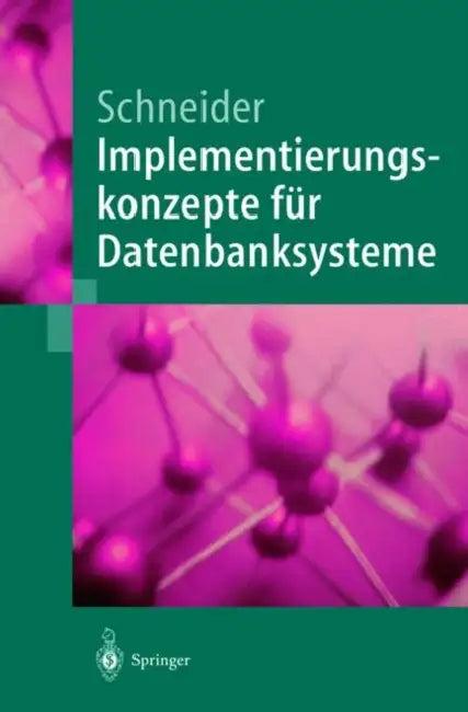 Implementierungskonzepte Für Datenbanksysteme (English, Markus Schneider)
