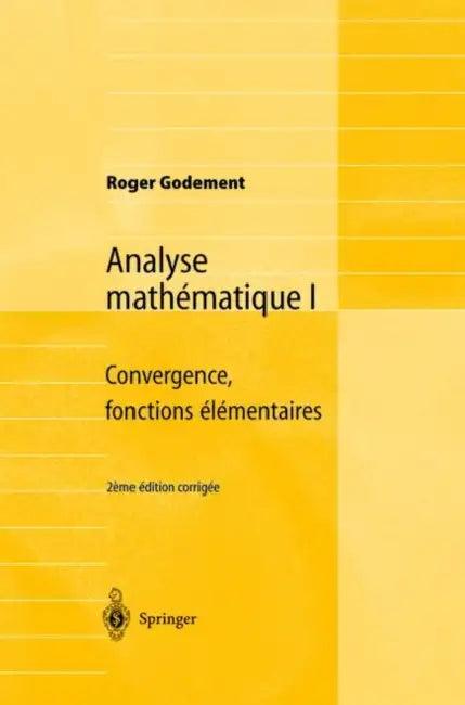 Analyse Mathématique I (English, Roger Godement)