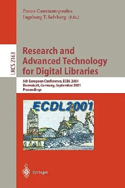 Research and Advanced Technology for Digital Libraries (English, Panos Constantopoulos | Ingeborg T. Solvberg)