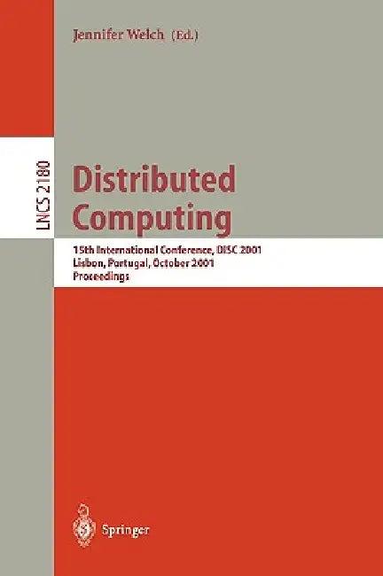 Distributed Computing (English, Jennifer L. Welch)