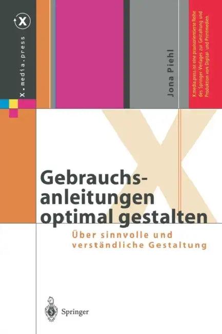 Gebrauchsanleitungen Optimal Gestalten (English, Jona Piehl)